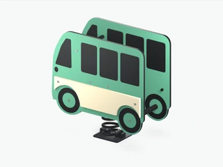 City Tram Spring Rider — HP-SR-402 — HonPlay