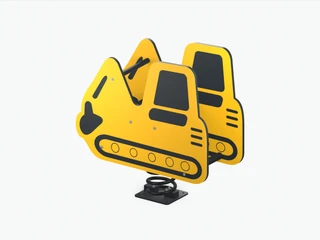 Little Excavator Spring Rider — HP-SR-403 — HonPlay