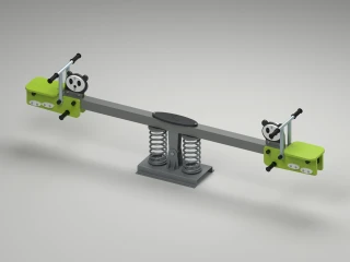 Panda Buddies Spring Seesaw HP-SS-202 — HonPlay