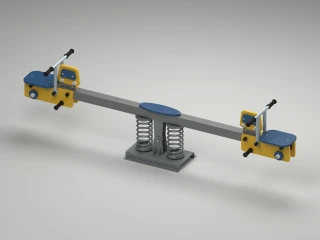 City Bus Spring Seesaw HP-SS-401 — HonPlay