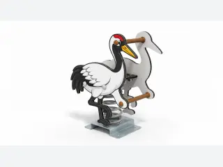 Crane Spring Rider - Durable Outdoor Playground Spring Rocker — HonPlay
