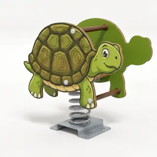 Turtle Spring Rider - Durable Outdoor Playground Equipment — HonPlay