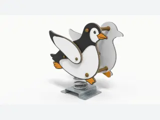Penguin Spring Rider - Commercial Outdoor Playground Rocker — HonPlay