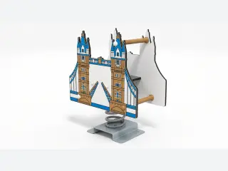 Tower Bridge Spring Rider - Iconic Landmark Playground Equipment — HonPlay
