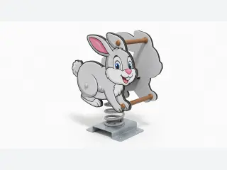 Bunny Spring Rider - Outdoor Playground Rocker Equipment — HonPlay