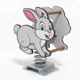 Bunny Spring Rider - Outdoor Playground Rocker Equipment — HonPlay
