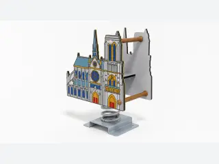 Notre Dame Cathedral Spring Rider - Iconic Themed Playground Equipment — HonPlay