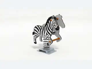 Zebra Spring Rider - Durable Outdoor Playground Rocker — HonPlay