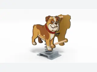 Bulldog Spring Rider - Commercial Playground Spring Rocker — HonPlay
