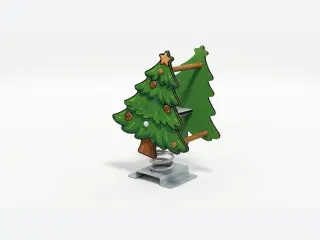 Christmas Tree Spring Rider - Durable Outdoor Playground Equipment — HonPlay