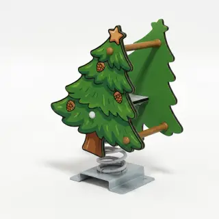 Christmas Tree Spring Rider - Durable Outdoor Playground Equipment — HonPlay