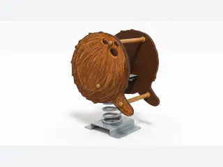 Coconut Spring Rider - Themed Playground Spring Rocker — HonPlay