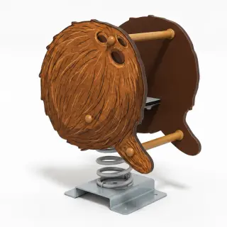 Coconut Spring Rider - Themed Playground Spring Rocker — HonPlay