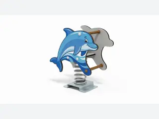Dolphin Spring Rider - Commercial Outdoor Playground Equipment — HonPlay