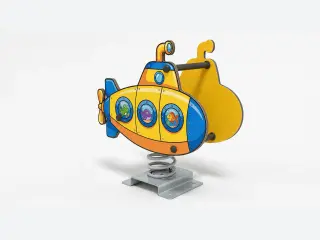 Submarine Spring Rider - Imaginative Outdoor Playground Equipment — HonPlay