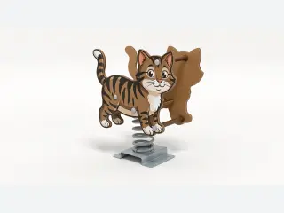 Tabby Cat Spring Rider - Durable Outdoor Playground Equipment — HonPlay
