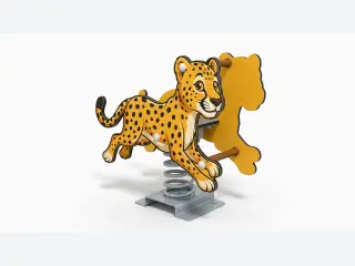 Cheetah Spring Rider - Durable Outdoor Playground Rocker — HonPlay
