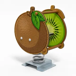 Kiwi Fruit Spring Rider - Commercial Playground Spring Rocker — HonPlay