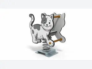 Cat Spring Rider - Durable Outdoor Playground Equipment — HonPlay