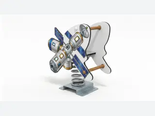 Satellite Spring Rider - Space Theme Playground Equipment — HonPlay