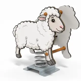 Sheep Spring Rider - Durable Outdoor Playground Equipment — HonPlay