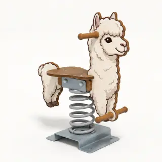 Alpaca Spring Rider - Durable Outdoor Playground Equipment — HonPlay
