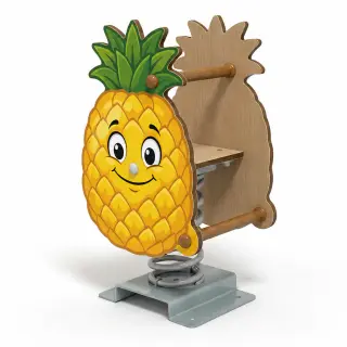 Pineapple Spring Rider - Durable Outdoor Playground Equipment — HonPlay
