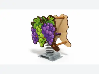 Grape Theme Spring Rider - Durable Freestanding Playground Equipment — HonPlay