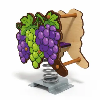 Grape Theme Spring Rider - Durable Freestanding Playground Equipment — HonPlay
