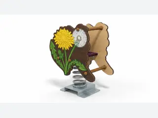 Dandelion Spring Rider - Nature-Themed Outdoor Playground Equipment — HonPlay