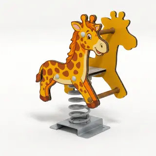 Giraffe Spring Rider - Durable Outdoor Playground Rocker — HonPlay