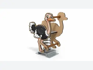 Ostrich Spring Rider - Durable Outdoor Playground Rocker — HonPlay