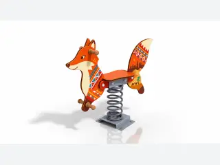 Fox Spring Rider - Durable Outdoor Playground Rocker — HonPlay