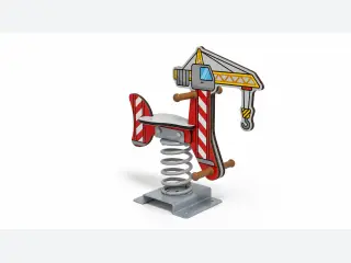 Crane Spring Rider - Interactive Outdoor Playground Equipment — HonPlay