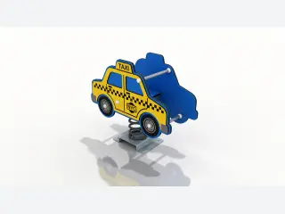NYC Taxi Spring Rider - Commercial Playground Spring Rocker — HonPlay