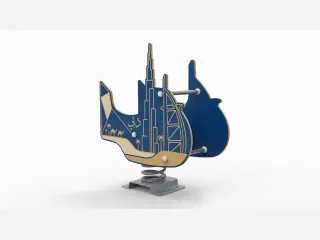 Skyline Spring Rider - Themed Playground Rocker Equipment — HonPlay