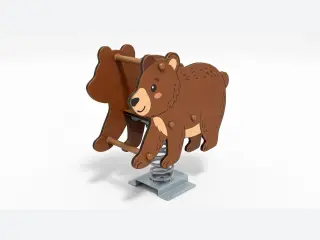 Bear Spring Rider - Durable Outdoor Playground Rocker — HonPlay