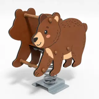 Bear Spring Rider - Durable Outdoor Playground Rocker — HonPlay