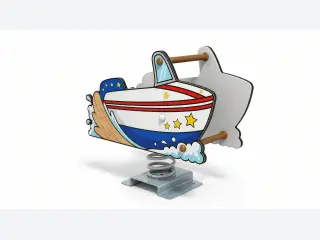 Nautical Speedboat Spring Rider - Commercial Playground Rocking Equipment — HonPlay