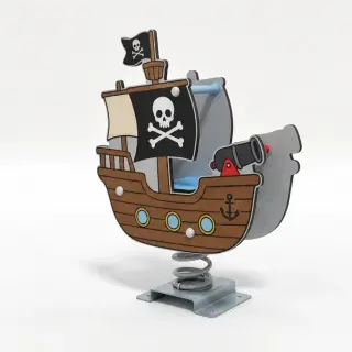 Pirate Ship Spring Rider - Commercial Outdoor Playground Rocker — HonPlay