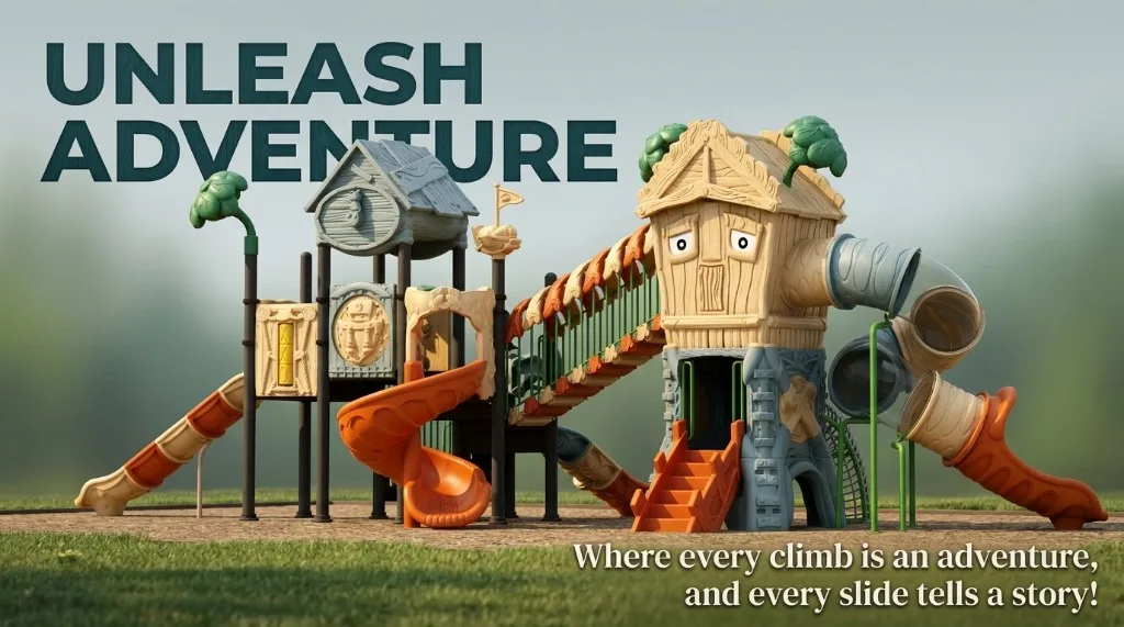 Enchanted Forest Treehouse Adventure Playset hero shot