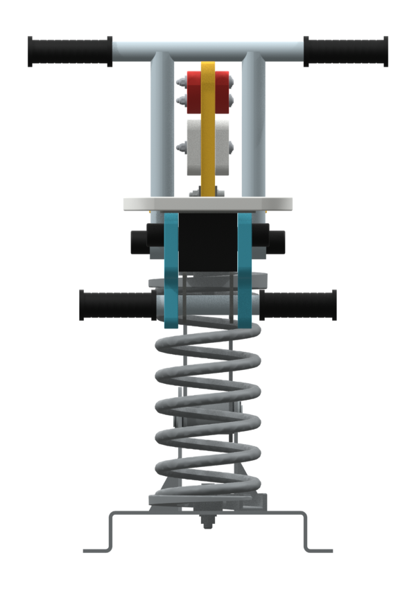 Circles and Blocks — Side view