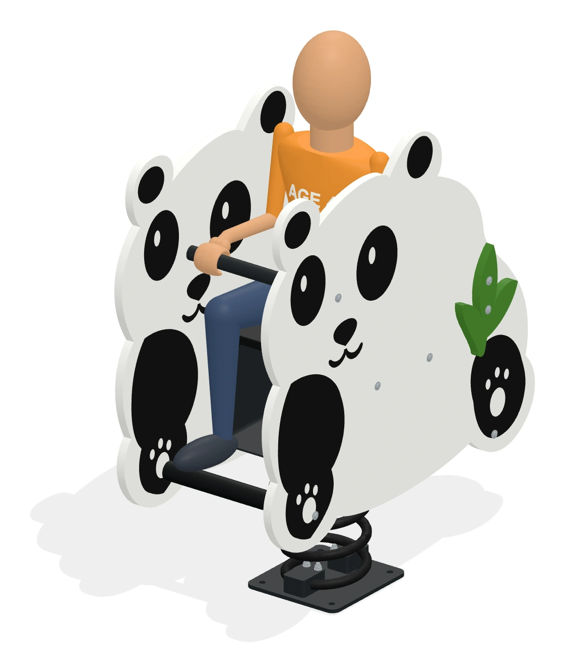 Panda Pal static child reference illustration