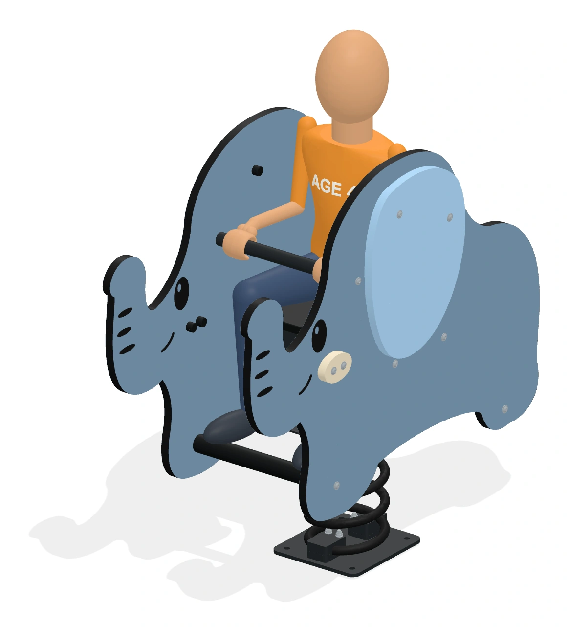 Little Elephant static child reference illustration