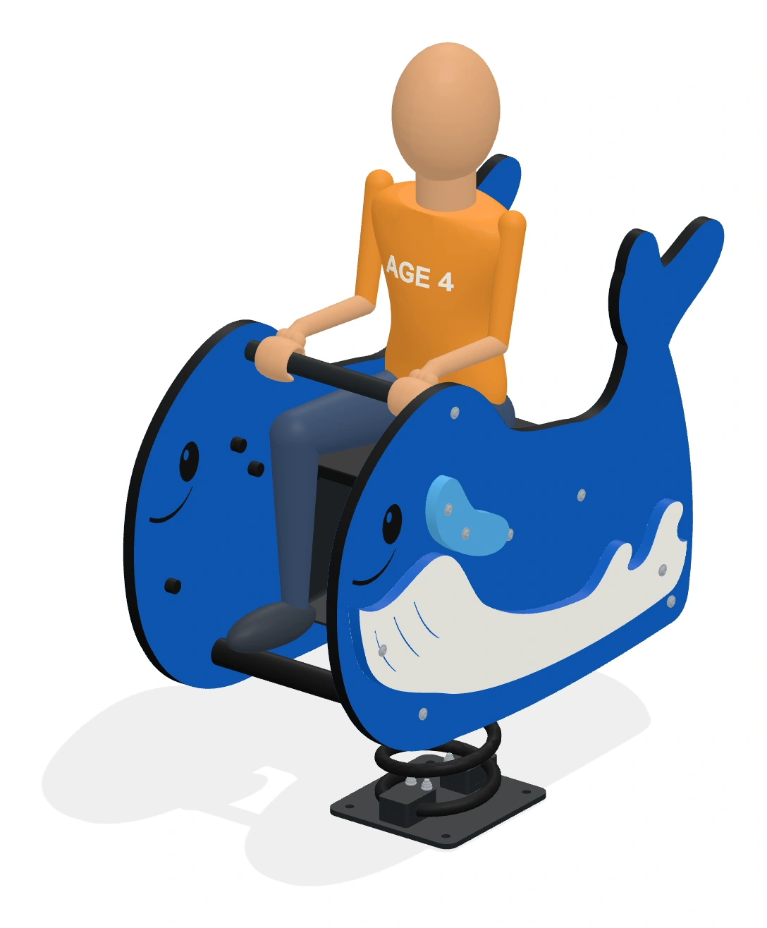 Blue Whale static child reference illustration