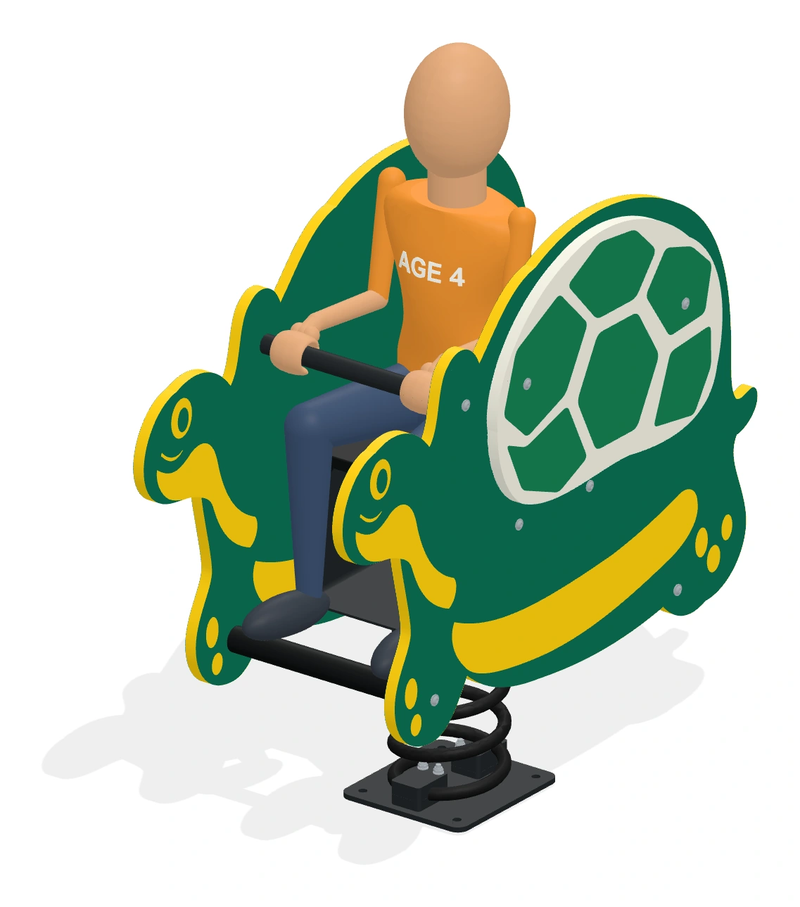 Sea Turtle static child reference illustration