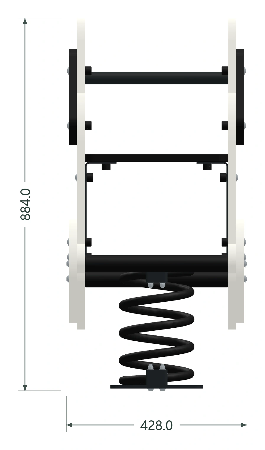 Fire Rescue front reference view