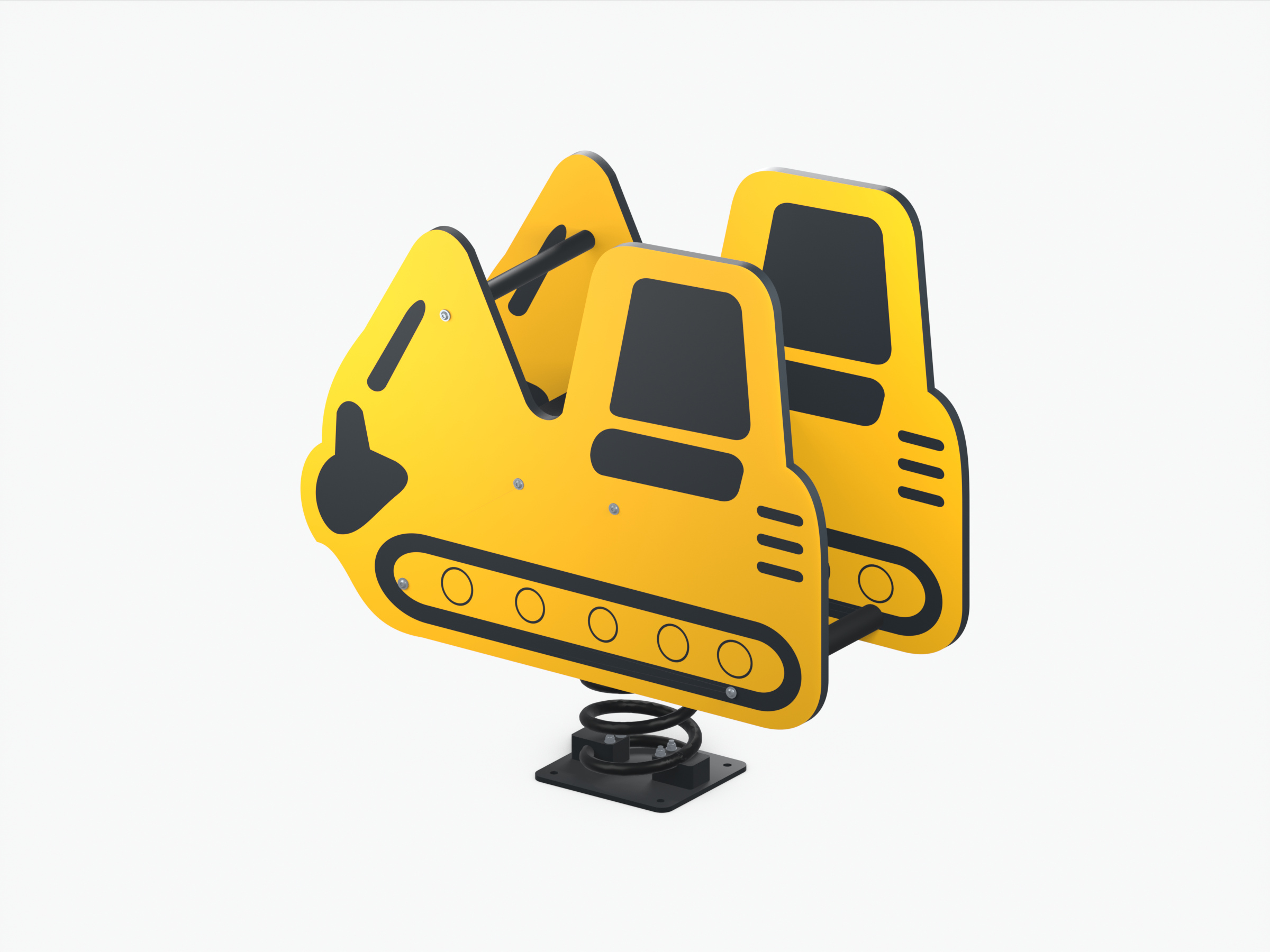 Little Excavator spring rider — product perspective