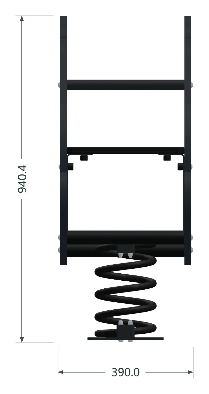 Little Excavator front reference view