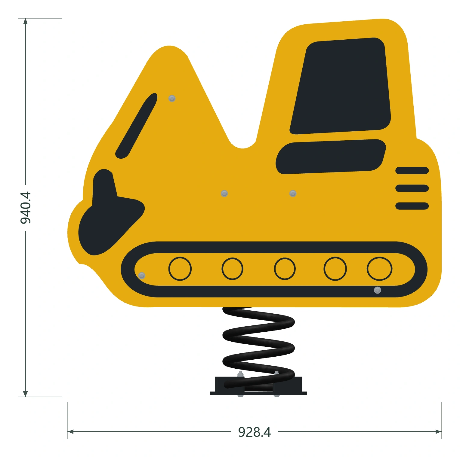 Little Excavator side reference view